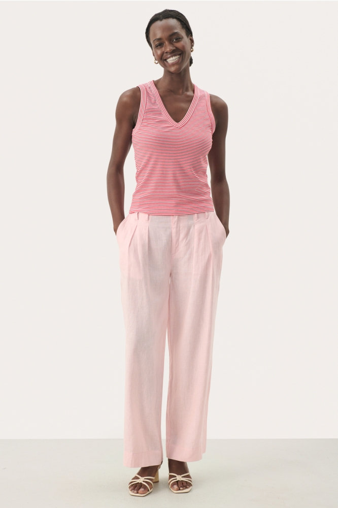 NIKKIAPW TS 30309582 303608 RED AND WHITE STRIPE